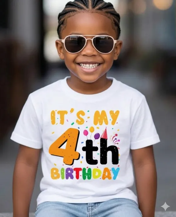 Birthday custom tee