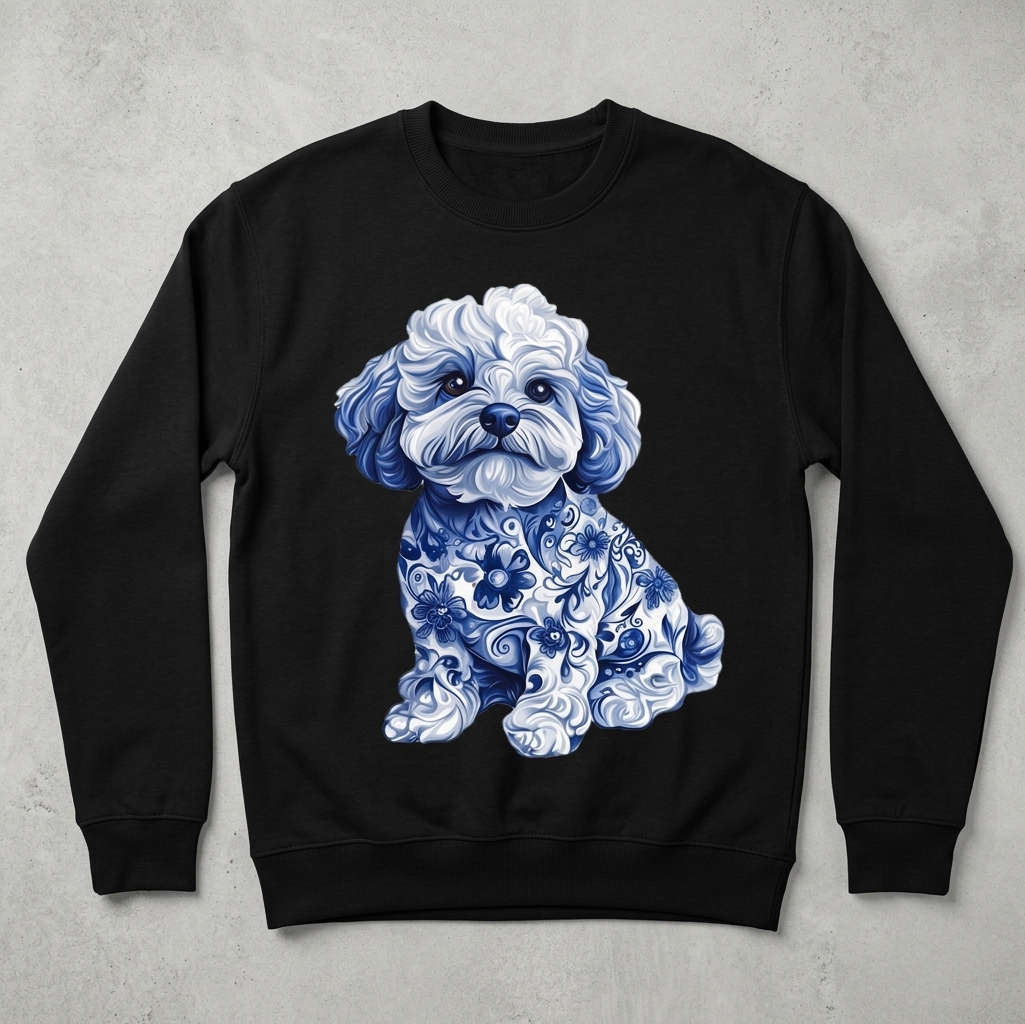 Custom pet portrait sweatshirt